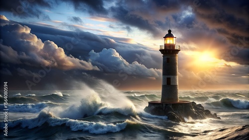 lighthouse on the beach