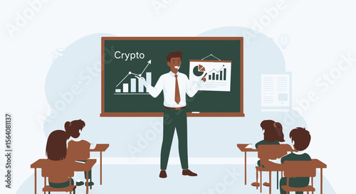 Explaining Cryptocurrency Investing Concepts To Young Adults In An Educational Setting