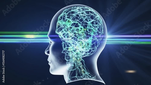 Wallpaper Mural Exploring the Intricacies of Brain Networks and Neural Connections in a Vibrant Digital Landscape Generative AI Torontodigital.ca