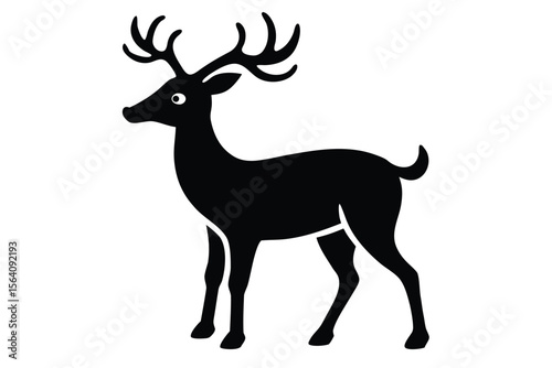 reindeer vector icon