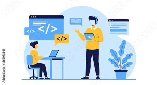Coding Team Collaboration In Agile Software Development Environment For Online Business