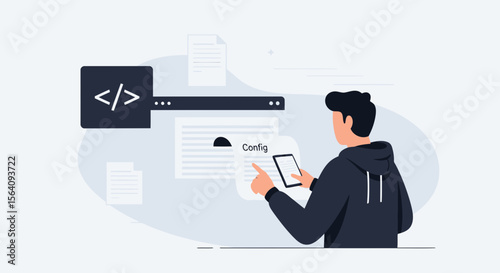 Configuration Management And Development Process Using Mobile Phone And Code Snippets