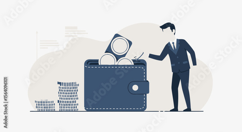 Investing Money For Business Success With Financial Stability And Growth
