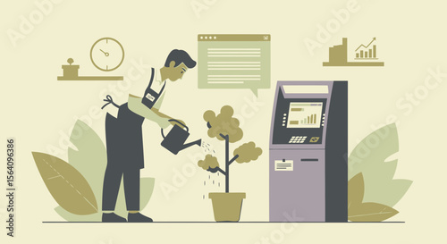 Investing In Your Future Growing Finance And Banking For Financial Success