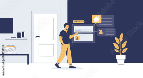 Manages Smart Home System Using A Digital Interface Technology For Everyday Life