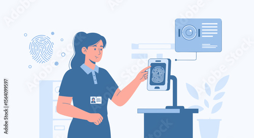 Secure Access With Biometric Technology For Identification And Safety Measures