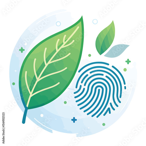 Eco-Tech Fusion Icon