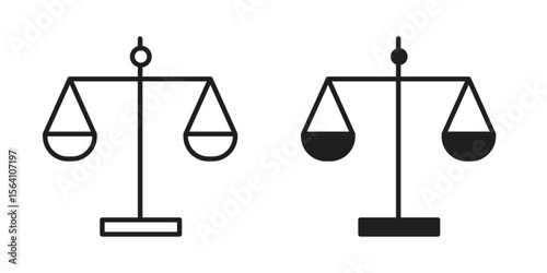 Economies of scale icon in Thin linear and flat style. sign and symbol set
