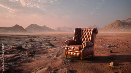 A random chair on Mars an interesting and intriguing image.