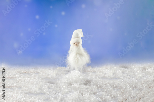 Christmas card on Christmas background. Christmas