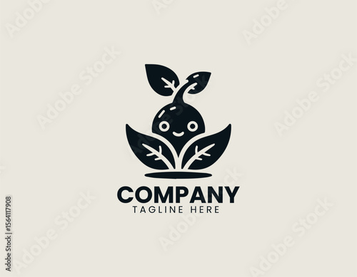 Organic egg logo in vector illustration with natural farm fresh style and eco-friendly concept