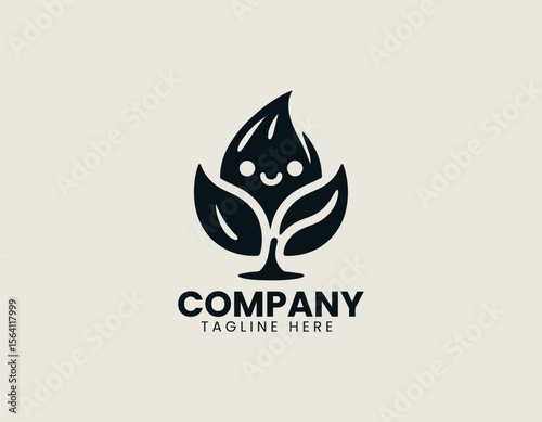 Organic egg logo in vector illustration with natural farm fresh style and eco-friendly concept