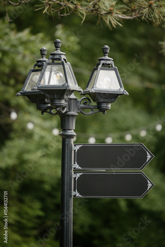 old street lamp