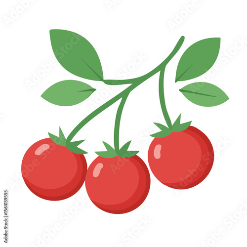 Cherry Tomatoes Food Icon I...