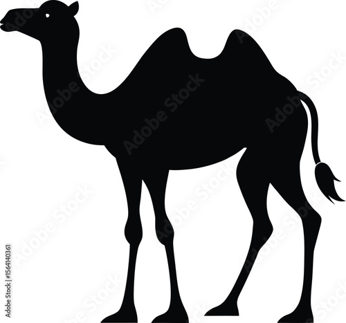Camel silhouette bundle vector design with editable