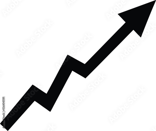 Growth Arrow – Business Success and Financial Chart Icon