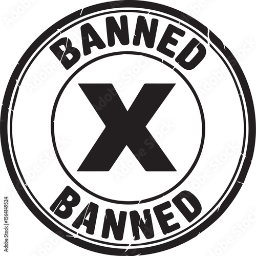 prohibited banned regulations warning x penalty ban
