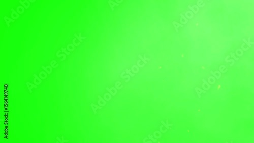 Vibrant background showcases a bright green hue and subtle light, ideal for chroma keying, design projects, or creative multimedia works.