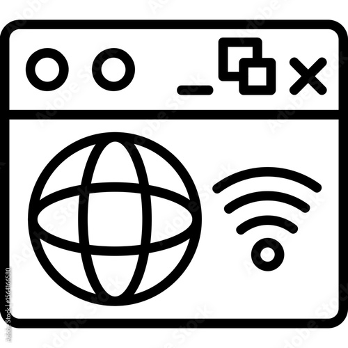 Technology and Software Icon Set | Vector Line Icons | Modern Tech UI Symbols