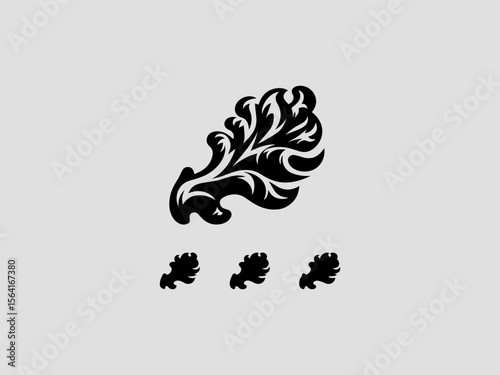 Cartoon smiling ginger root vector logo for children's healthy snack brands