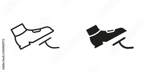 car pedal icon Design Illustrations. editable web icons