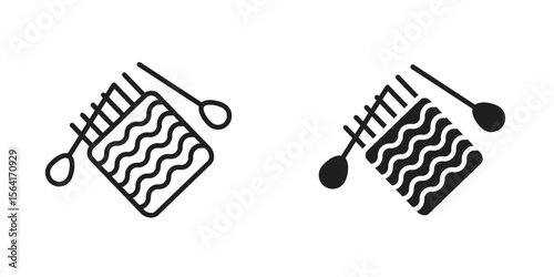 Handloom icon Design Illustrations. editable web icons