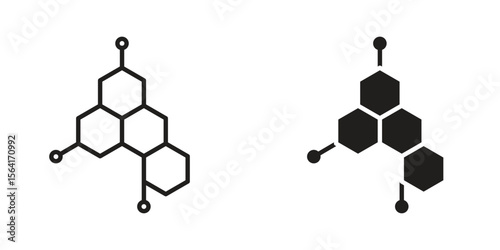 Hormones icon Design Illustrations. editable web icons