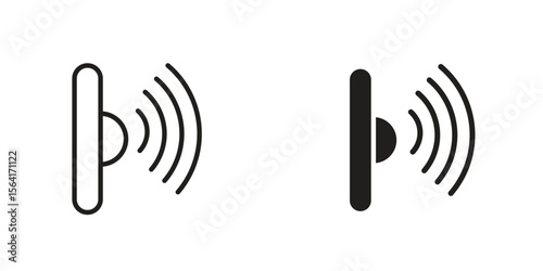 Infrared icon Design Illustrations. editable web icons