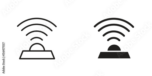 Infrared icon Design Illustrations. editable web icons