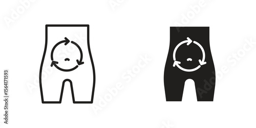 Metabolism icon Design Illustrations. editable web icons