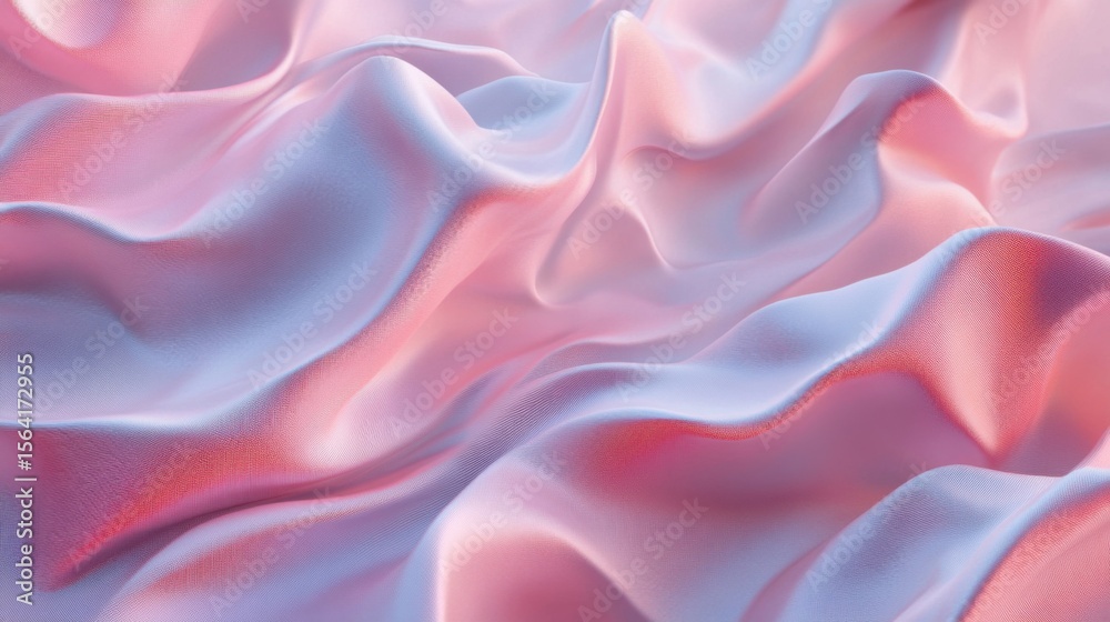 Obraz premium a close up of a pink and blue fabric