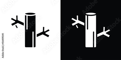 Blood vessel icon Vector Logo Template for graphic and web design.