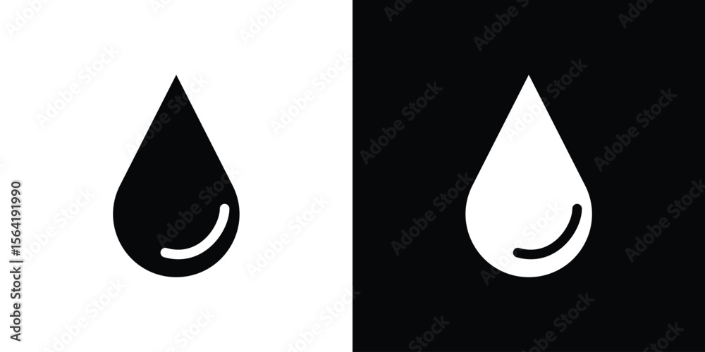 Drop icon Vector Logo Template for graphic and web design. Drop icon Vector Logo Template for graphic and web design.