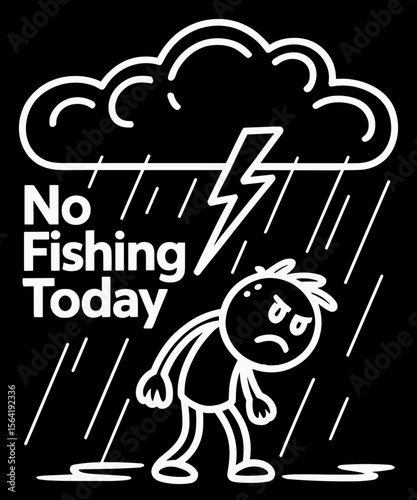 No Fishing lover funny fishing lover