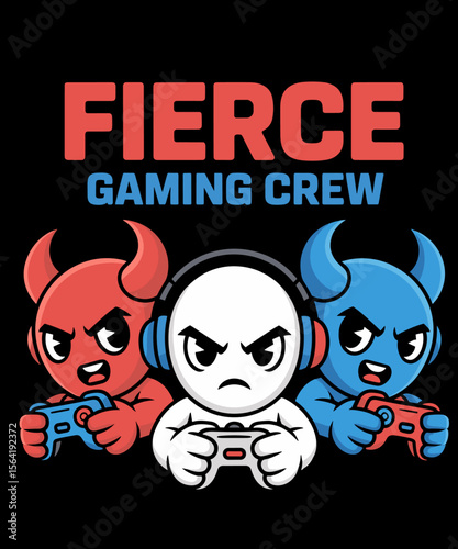 Fierce Gaming Crew funny Gamer