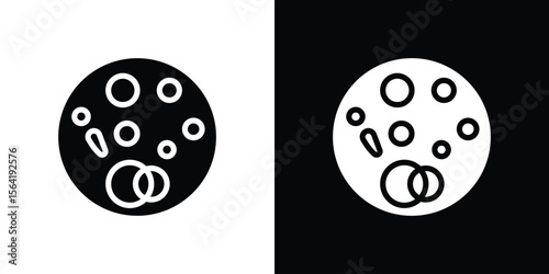 Leukemia icon Vector Logo Template for graphic and web design.