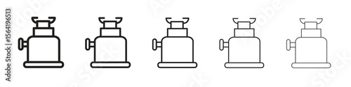 Camping gas icon for your web site design, logo, app, UI.