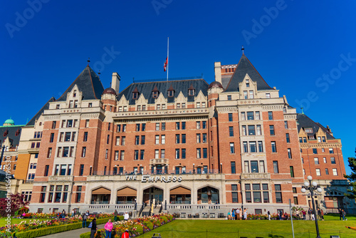 Fairmont Empress Hotel in Victoria, Canada