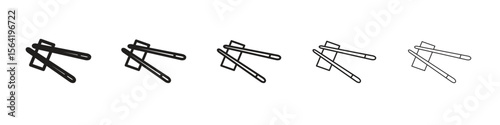 Chopsticks icon for your web site design, logo, app, UI.