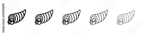 Cornucopia icon for your web site design, logo, app, UI.