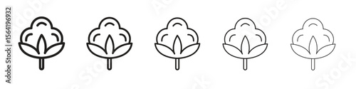 Cotton icon for your web site design, logo, app, UI.