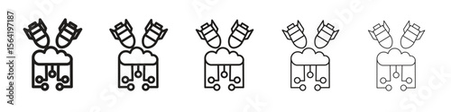 DOS icon for your web site design, logo, app, UI.
