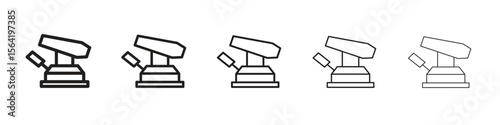 Floor sanding machine icon for your web site design, logo, app, UI.