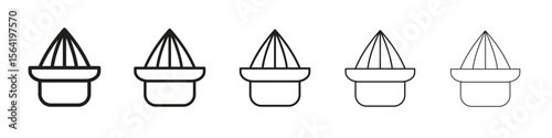 Hand Juicer icon for your web site design, logo, app, UI.