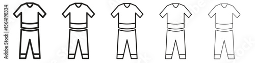 Pijama icon for your web site design, logo, app, UI.
