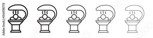 Solarium icon for your web site design, logo, app, UI.