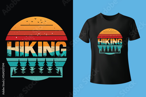 I'd hiking go to adventure T shirt Design
