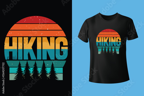 I'd hiking go to adventure T shirt Design