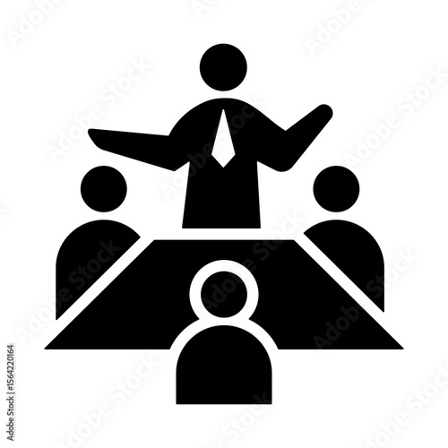 Supervisor Meeting Icon