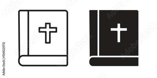 Bible icon. Vector Illustration. Isolated vector Illustration. EPS Illustration.
